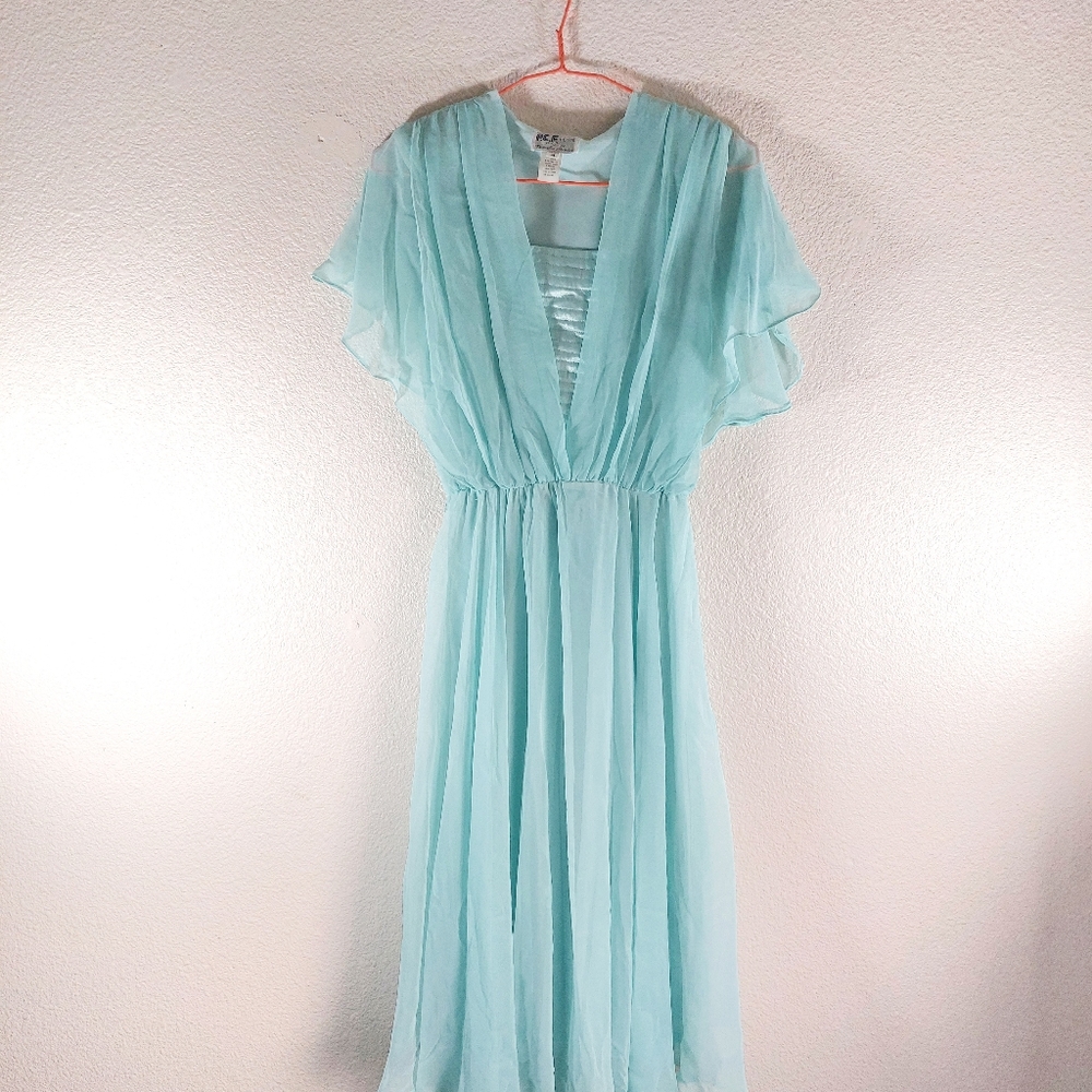 PCF PETITE SIZE 4 VINTAGE DRESS DONALD CURTIS